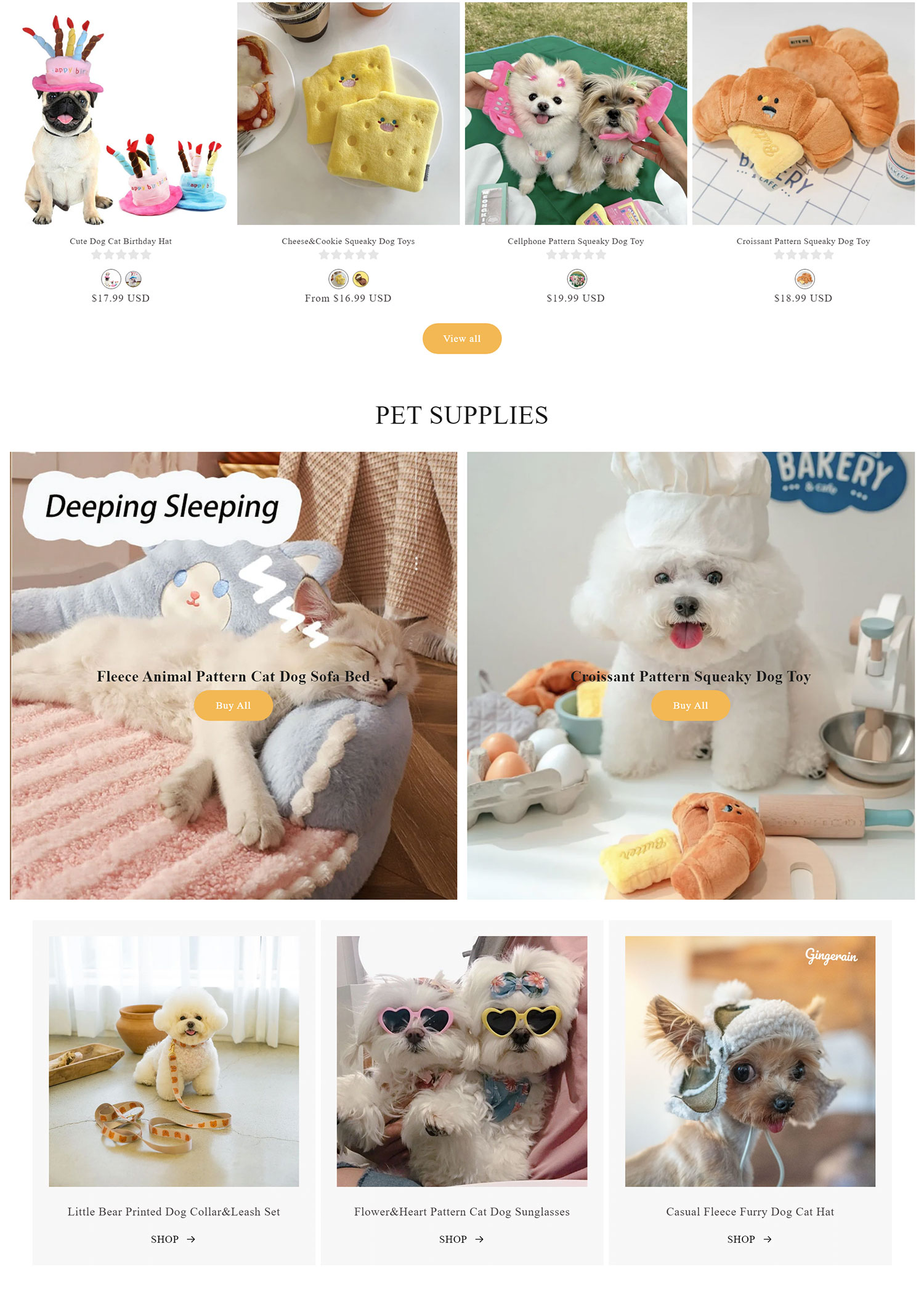 Shopify多品类宠物用品风格scmpets 主题 第2张