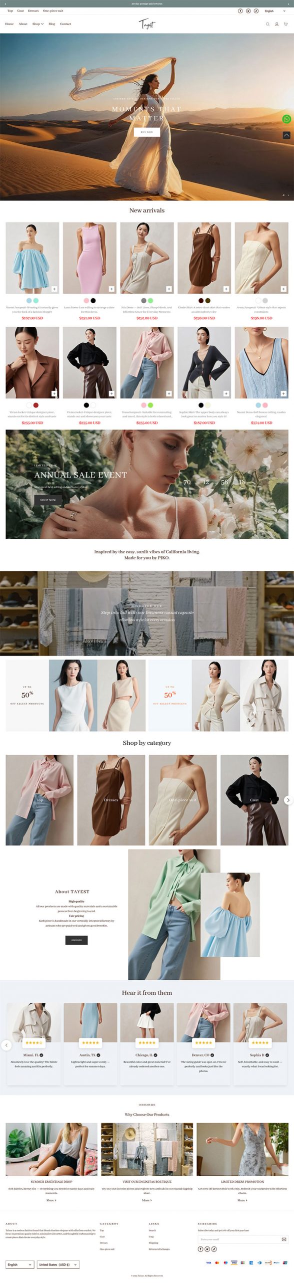 shopline主题taluxe